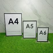 Image result for Acrylic Menu Stand