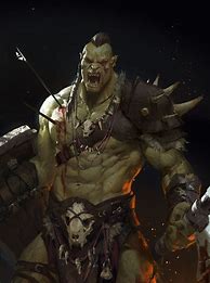 Image result for Half-Orc Man