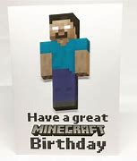 Image result for Minecraft Birthday Letters