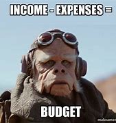 Image result for Expenses Meme