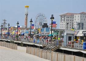 Image result for Ocean City Boardwalk New Jersey Map