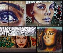 Image result for Street Art Girl