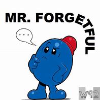 Image result for Mr. Bump Forgetful