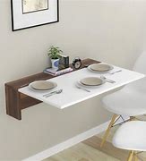 Image result for White Wall Mounted Table