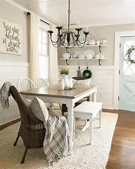 Image result for Rustic Farmhouse Dining Room