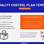 Image result for QC Plan Template