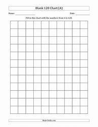 Image result for Blank 1-120 Chart