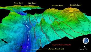 Image result for Mariana Trench Map