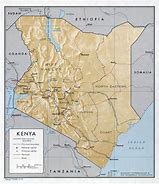 Image result for Large Map of Kenya