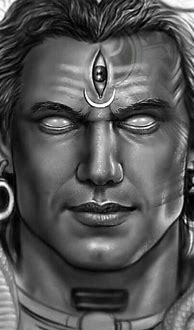 Image result for Angry Lord Shiva Paintings