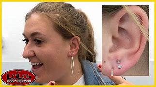 Image result for Girl Ear Lobe