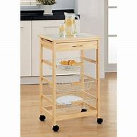 Image result for Kitchen Cart with Baskets