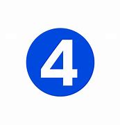 Image result for Number 4 Sticker