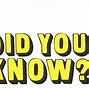 Image result for The More You Know Logo.png