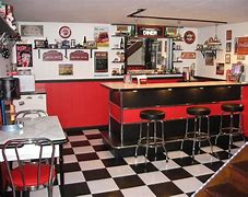 Image result for Early 50s Diner Interior