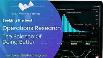 Image result for Operations Research