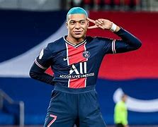 Image result for Kylian Mbappe Pink Hair