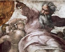 Image result for Michelangelo God Father