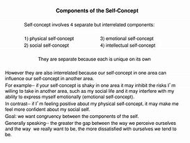 Image result for Components of Self Concept