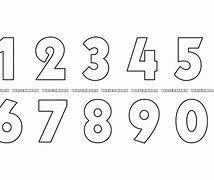 Image result for White Numbers Images