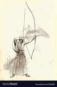 Image result for Kyudo Art