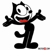 Image result for Felix the Cat Modern