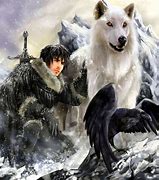 Image result for Jon Snow Wolf