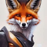 Image result for Cyberpunk Fox Art