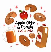 Image result for Cider and Donuts Clip Art