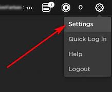 Image result for Account Settings Roblox