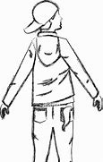 Image result for How to Draw a Person Back View