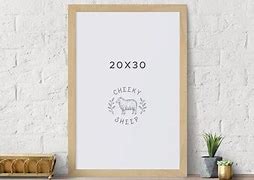 Image result for 20X30 Frame Size