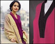 Image result for Pakistani Dress Neck Design