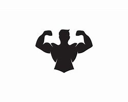 Image result for Muscle Man Vector