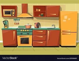 Image result for Large Cartoon Kitchen