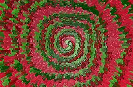 Image result for Seventies Green and Orange Swirl