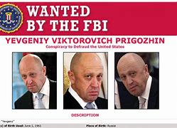 Image result for Prigozin FBI