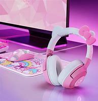 Image result for Pink Hello Kitty Gaming Chair