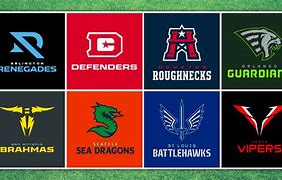 Image result for XFL Team Logos