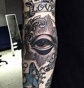 Image result for Eye Elbow Tattoo