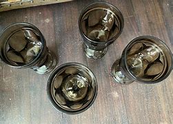 Image result for Black Glass Drinking Glasses