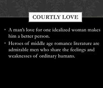 Image result for Courtly Love