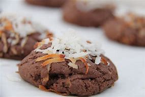 Image result for Chewy Chocolate Coconut Cookies