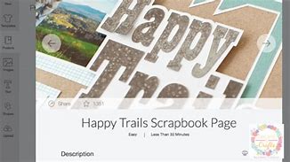 Image result for Cricut Scrapbook Layout Ideas