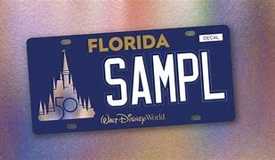 Image result for Walt Disney World New License Plate