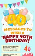 Image result for Happy 40th Birthday Stacey Wishes