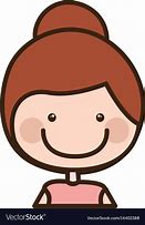 Image result for Girl Portrait Cartoon Half Body