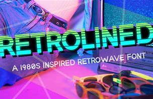 Image result for Synth Wave Fonts