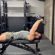 Image result for Lying Dumbbell Press