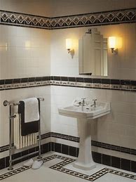 Image result for Art Deco Glass Bathroom Tiles